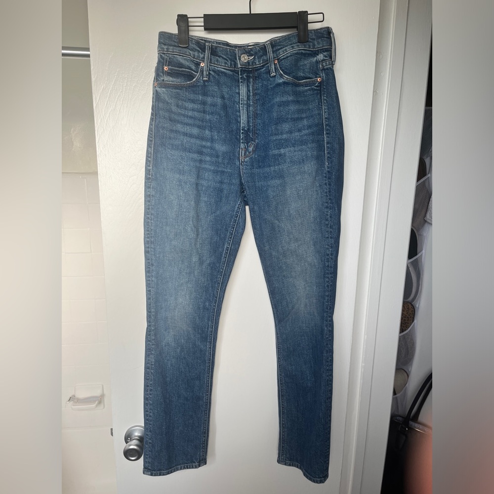 Mother Denim Dazzler medium wash jeans in Cowboys Don’t Cry - Picture 8 of 8